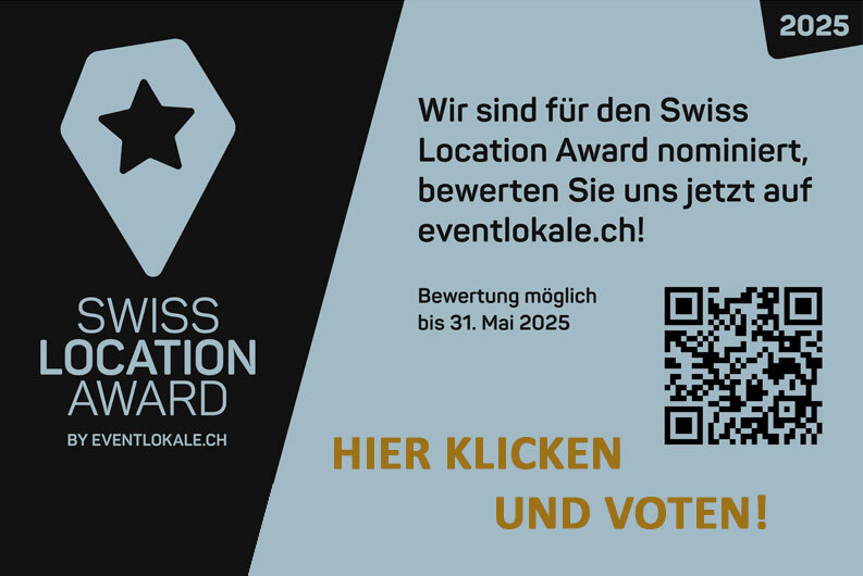 Hotel 3 Sternen Brunegg fr Swiss-Location-Award nominiert!