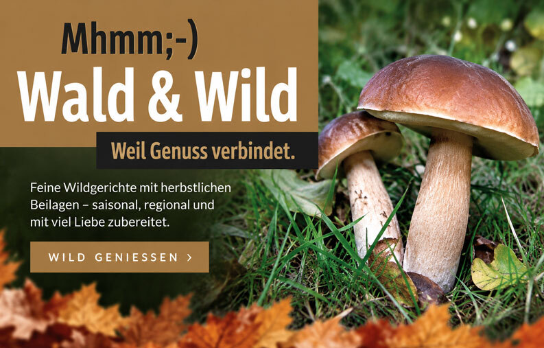 Wildsaison im Hotel 3 Sternen Brunegg